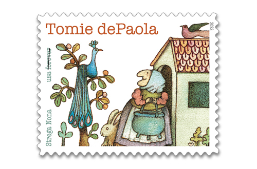 U.S. Postal Service Issues Stamp for Tomie dePaola